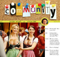 Alison Brie & Gillian Jacobs Big Tits Out Community Fake